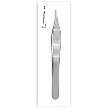 Пинцет Адсона микро, хирургический 15 см